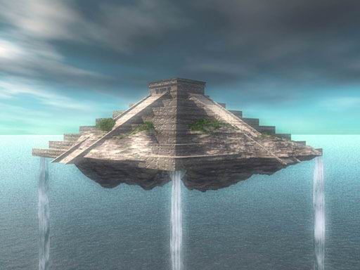Floating Temple by Solitaire Parke